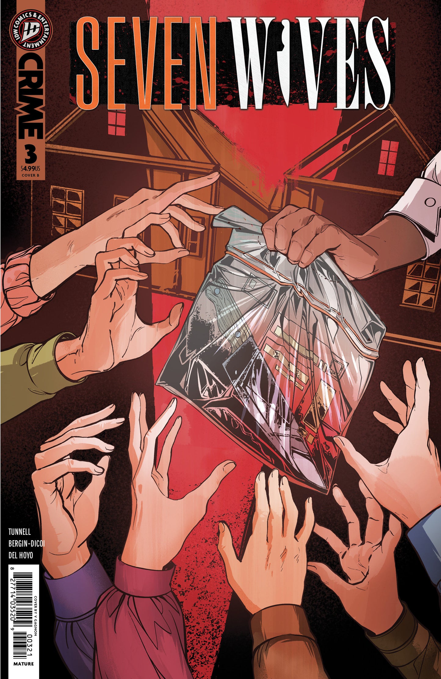 Seven Wives #3 Variant B (Gagnon) (NM)