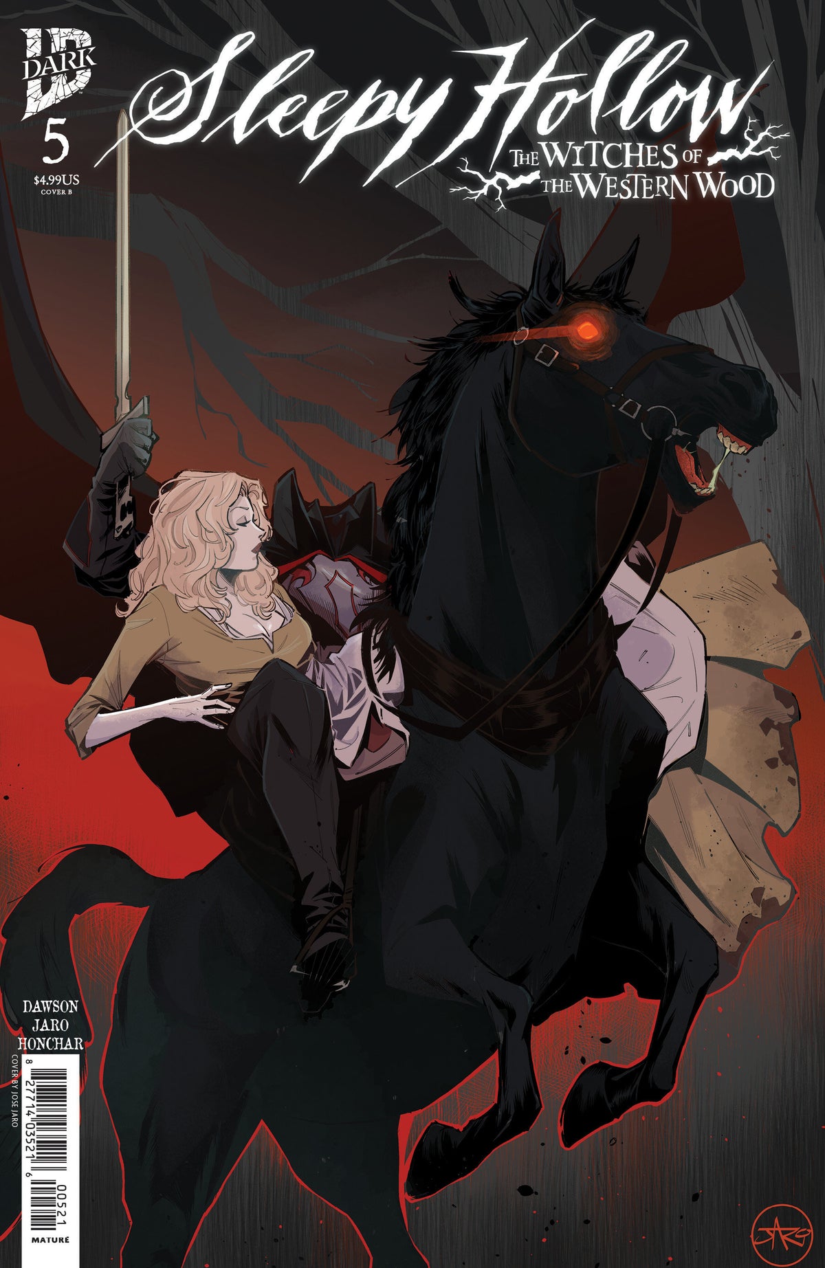 Sleepy Hollow: The Witches Of The Western Wood #5 Variant B (Jaro) (NM)