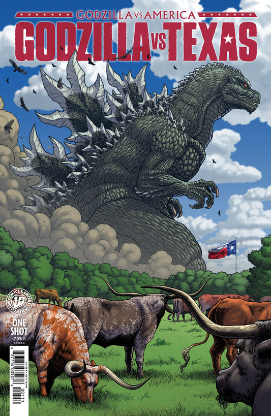Godzilla vs. America: Texas Cover A (Frank) (NM)
