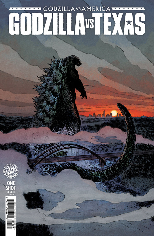 Godzilla vs. America: Texas Variant B (Lotfi) (NM)