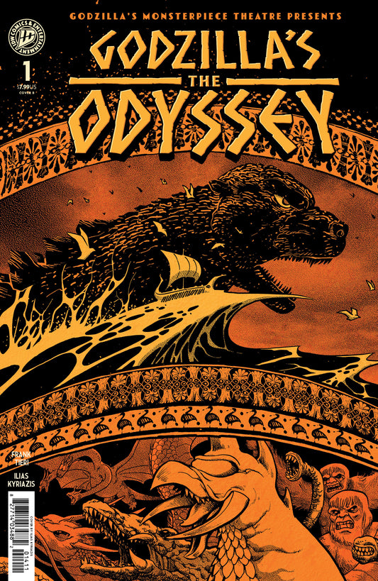 Godzilla’s Monsterpiece Theatre Presents: Godzilla’s The Odyssey Variant B (Kyriazis) (NM)