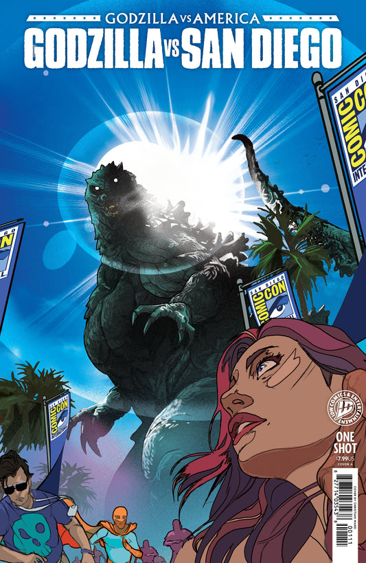 Godzilla vs. America: San Diego Cover A (Ward) (NM)