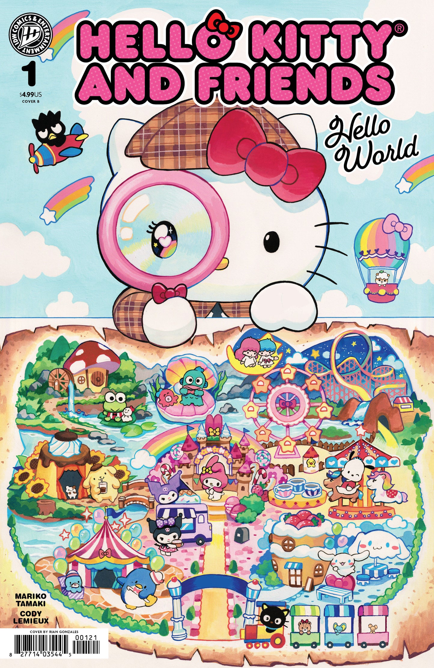 Hello Kitty And Friends: Hello World! #1 Variant B (Gonzales) (NM)