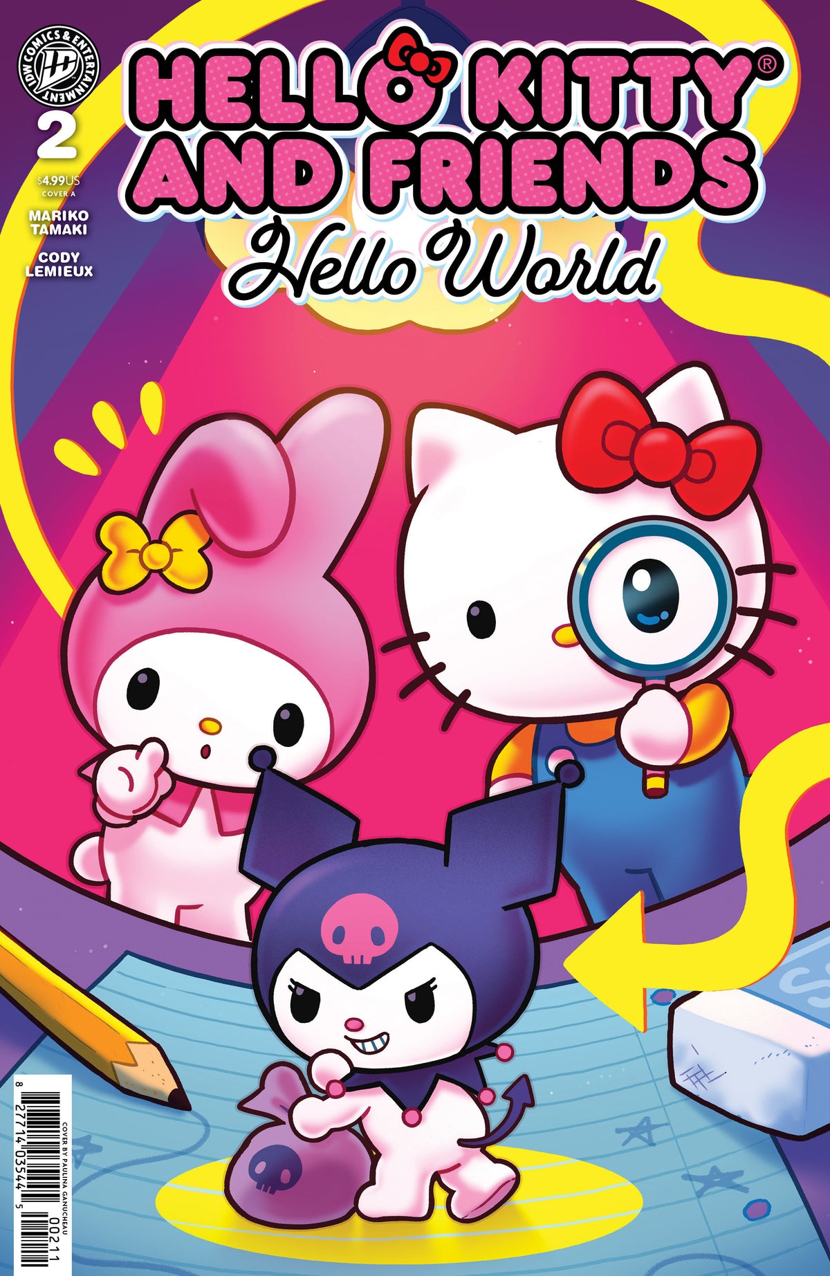 Hello Kitty And Friends: Hello World! #2 Cover A (Ganucheau) (NM)