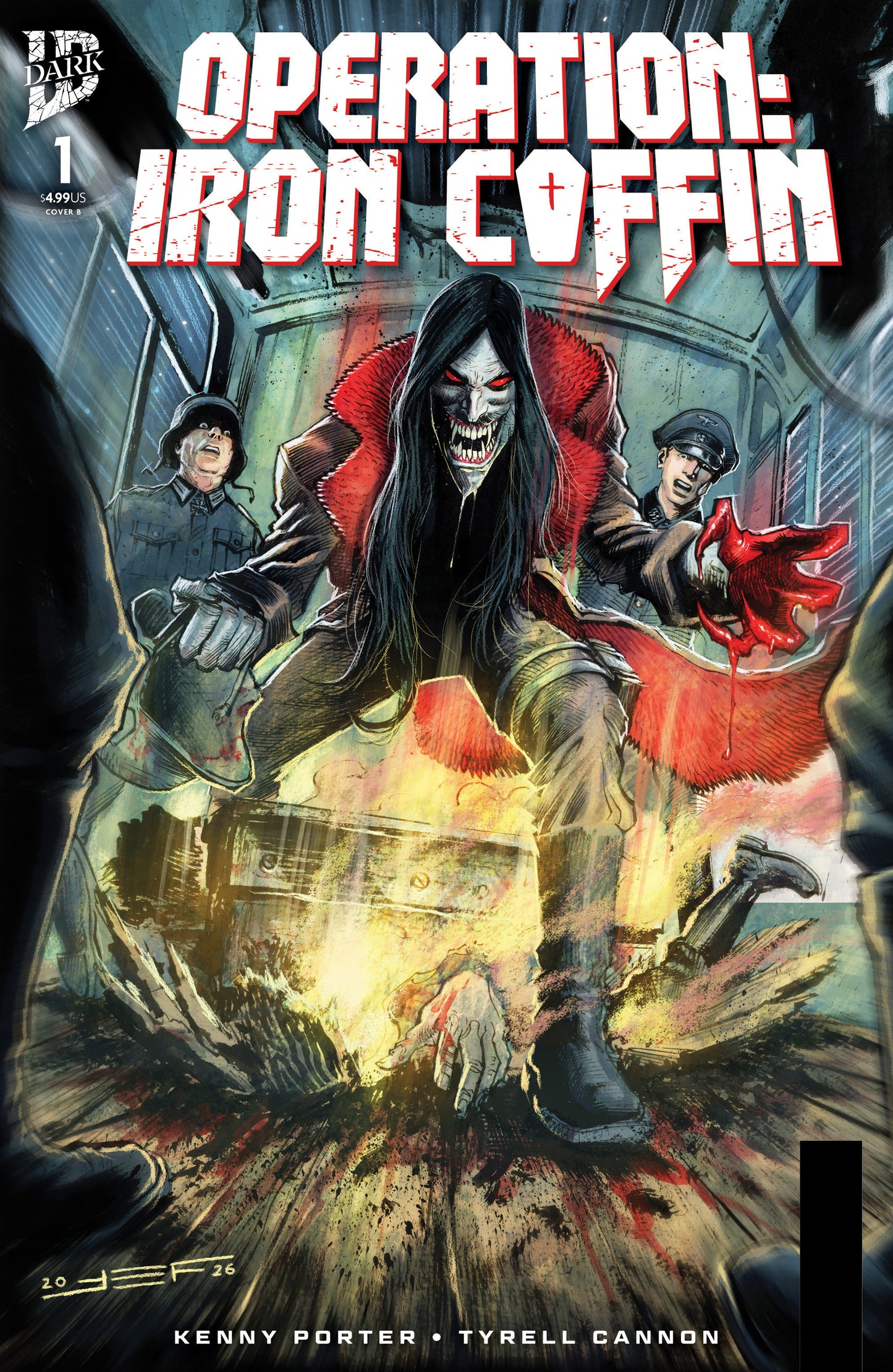 Operation: Iron Coffin #1 Variant B (Ferreyra) (NM)