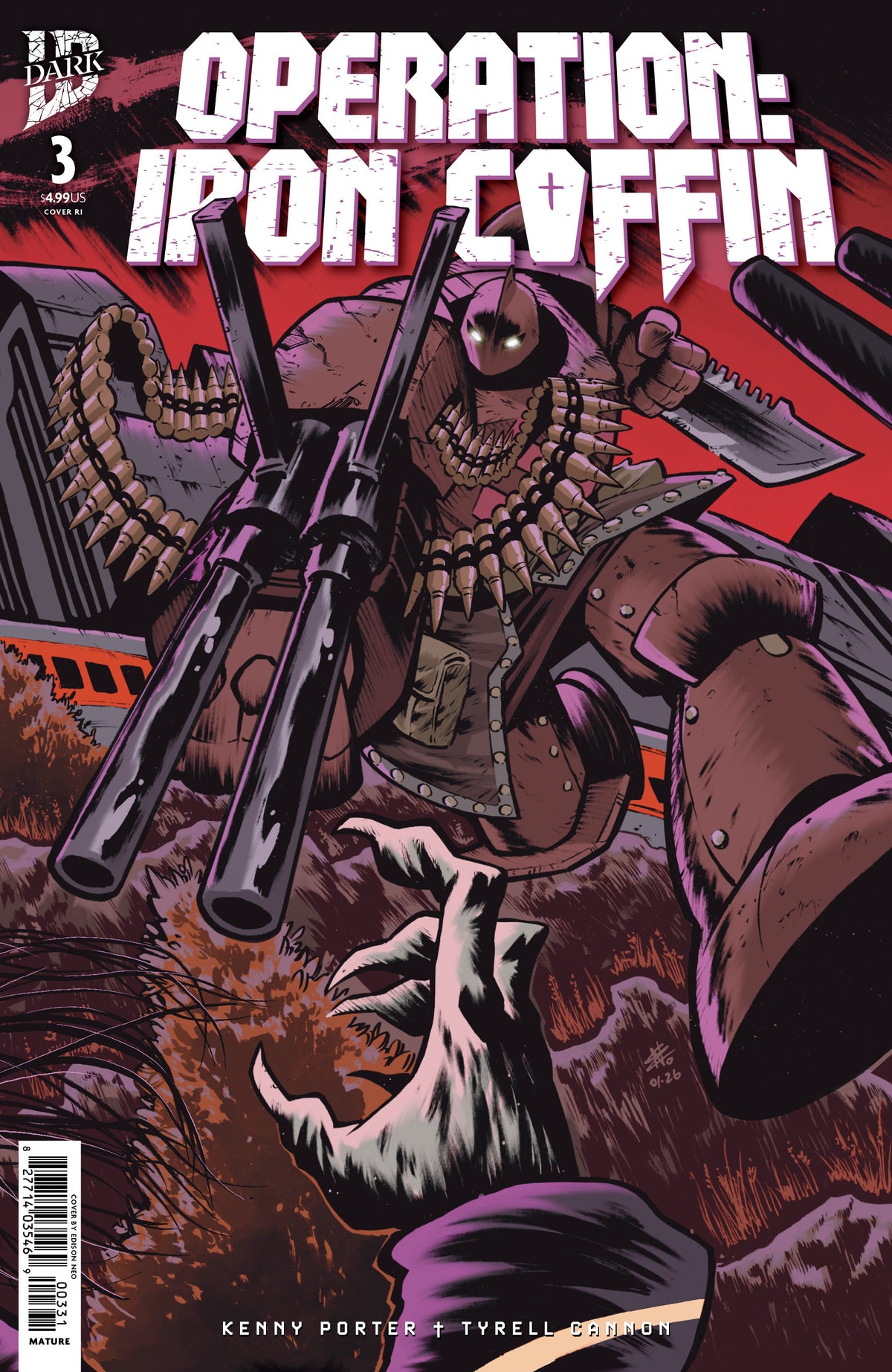 Operation: Iron Coffin #3 1:10 Variant (Neo Connecting Variant) (NM)
