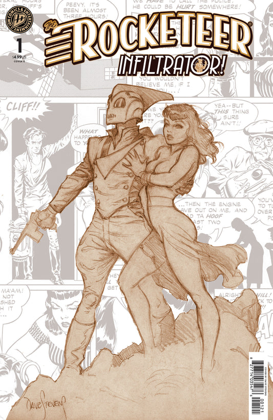 The Rocketeer: Infiltrator! #1 Variant B (Stevens) (NM)