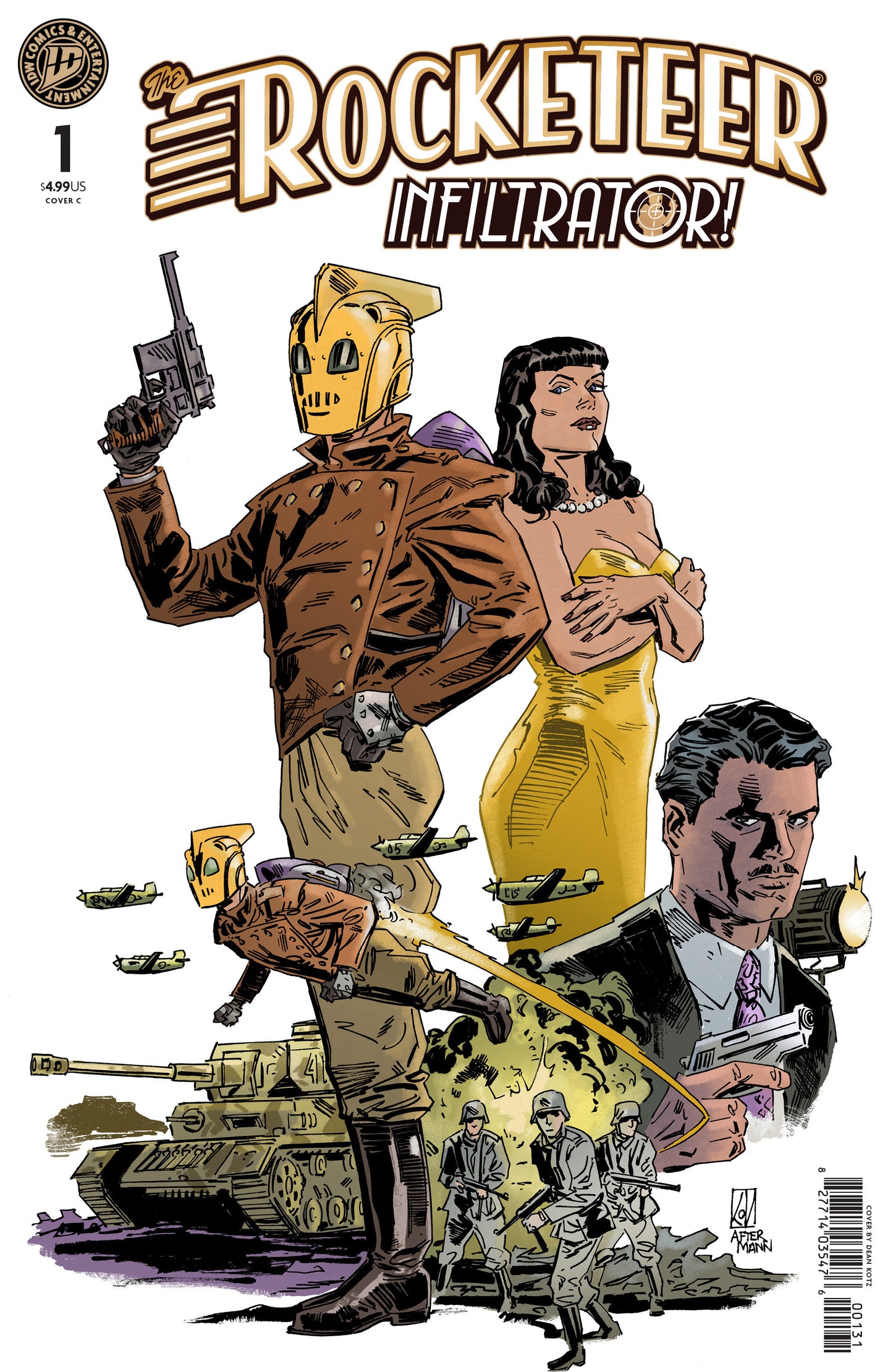 The Rocketeer: Infiltrator! #1 Variant C (Kotz) (NM)