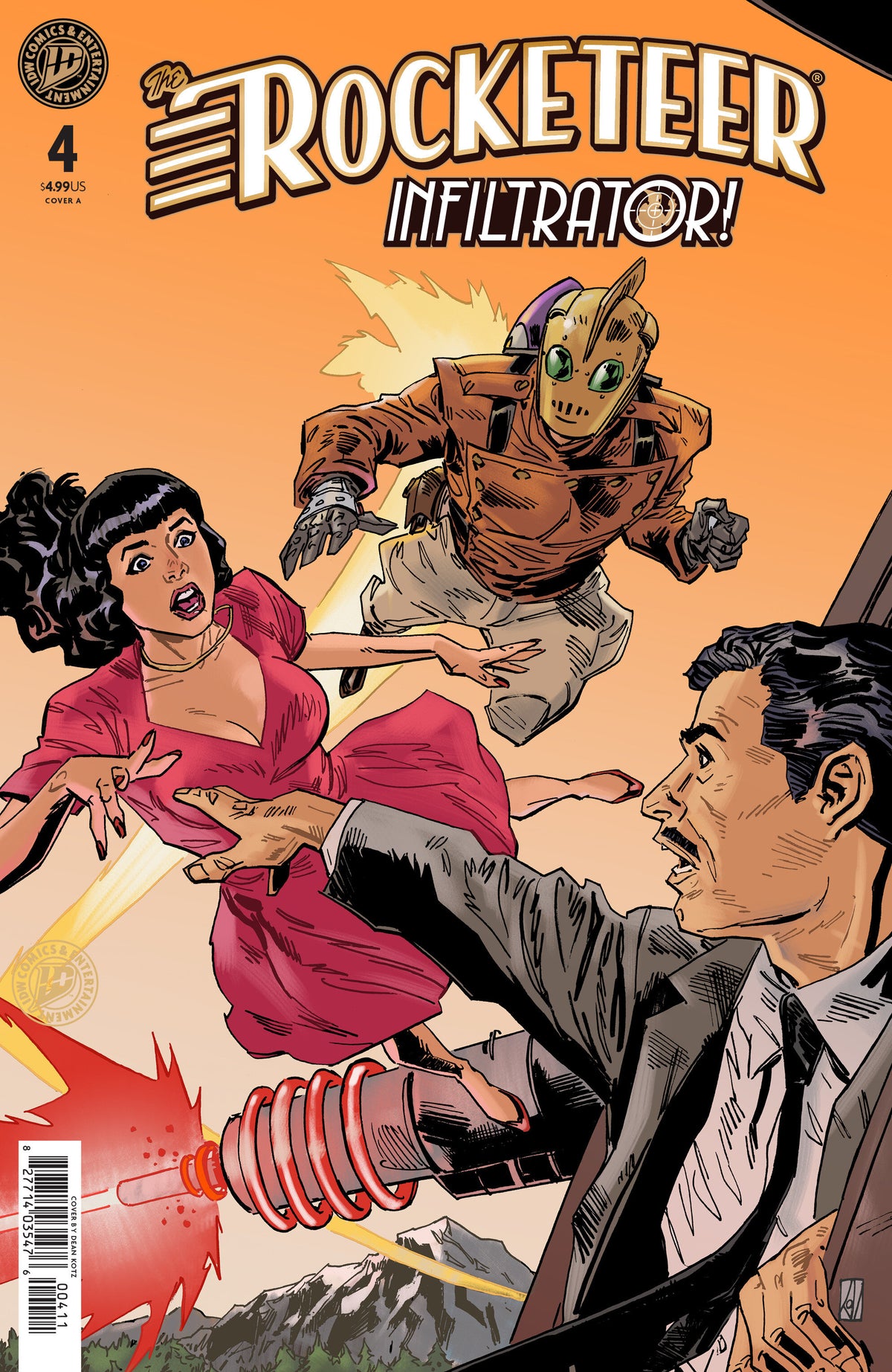 The Rocketeer: Infiltrator! #4 Cover A (Kotz) (NM)