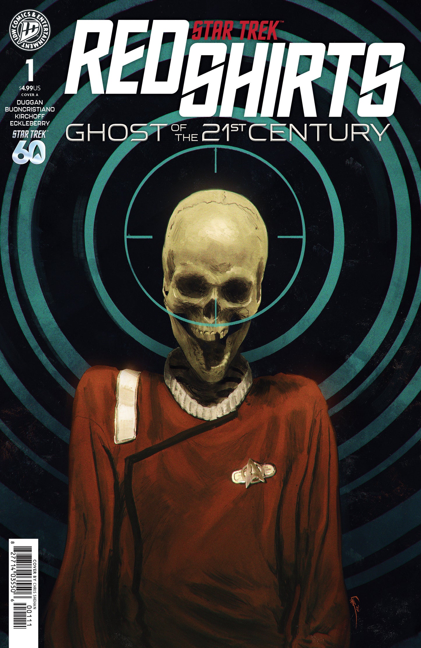 Star Trek: Red Shirts  Ghost Of The 21st Century #1 Cover A (Shehan) (NM)
