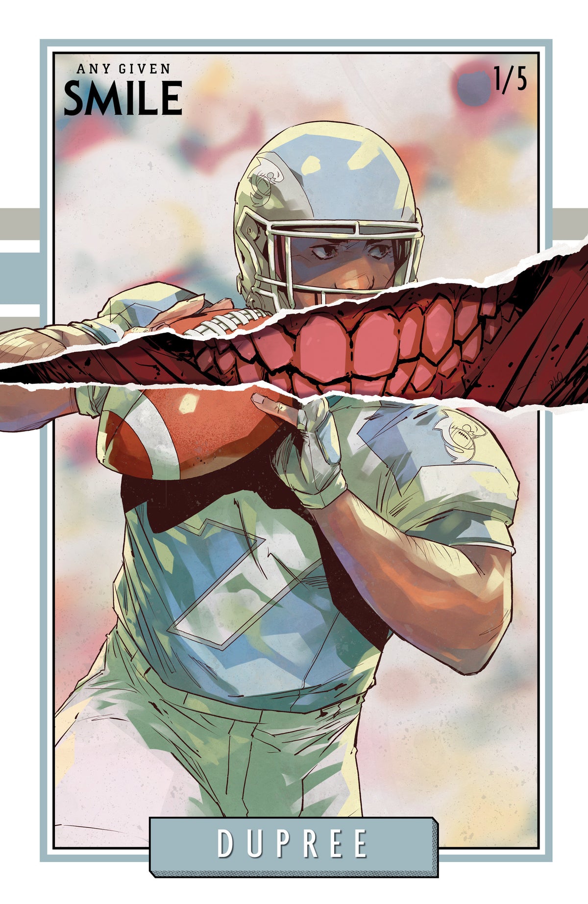 Smile: Any Given Smile #1 Variant C (Collar Trading Card Variant) (NM)