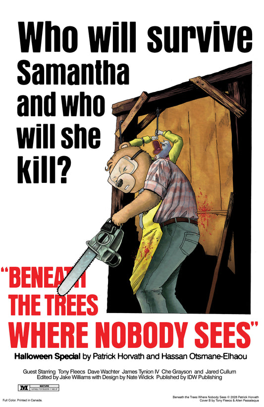 Beneath The Trees Where Nobody Sees Halloween Special Variant B (Fleecs Movie Homage Cover) (NM)