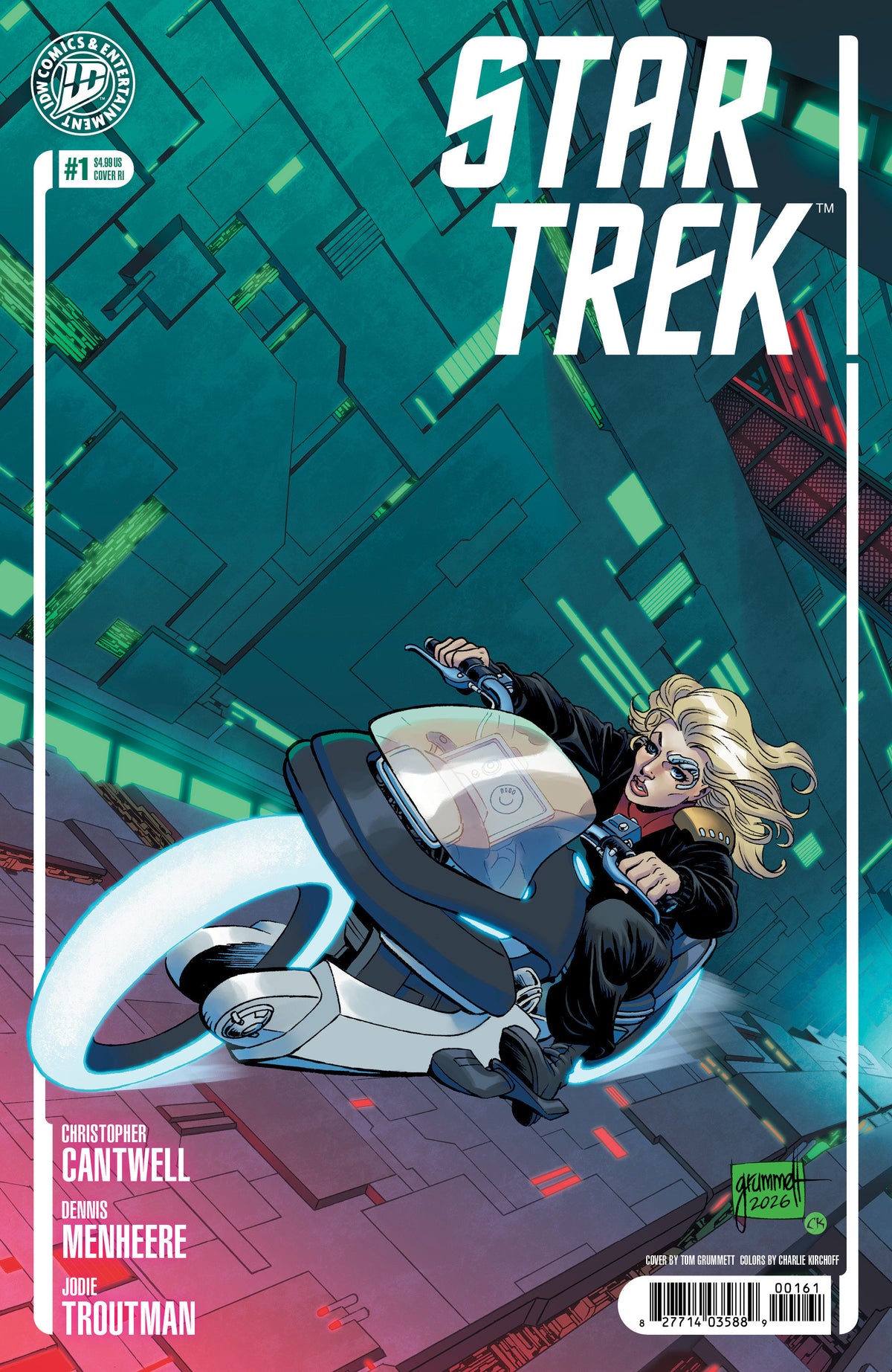 Star Trek (2026) #1 1:15 Variant (Grummett) (NM)