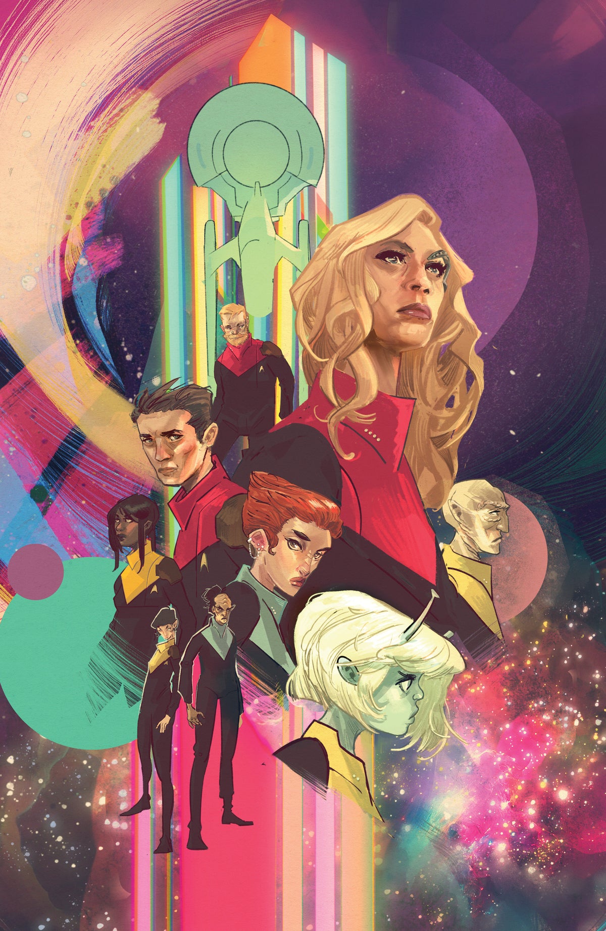 Star Trek (2026) #1 Cover G Variant (Menheere Full Art) (NM)