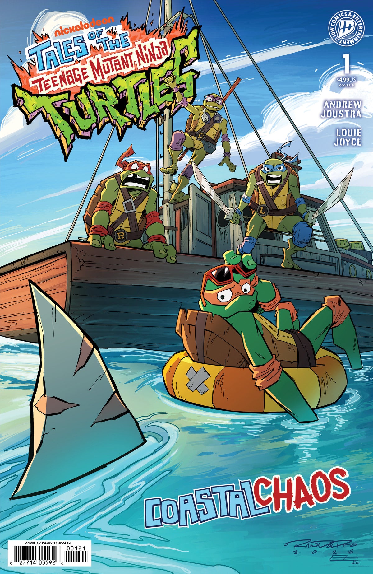 Tales Of The Teenage Mutant Ninja Turtles: Coastal Chaos #1 Variant B (Randolph) (NM)