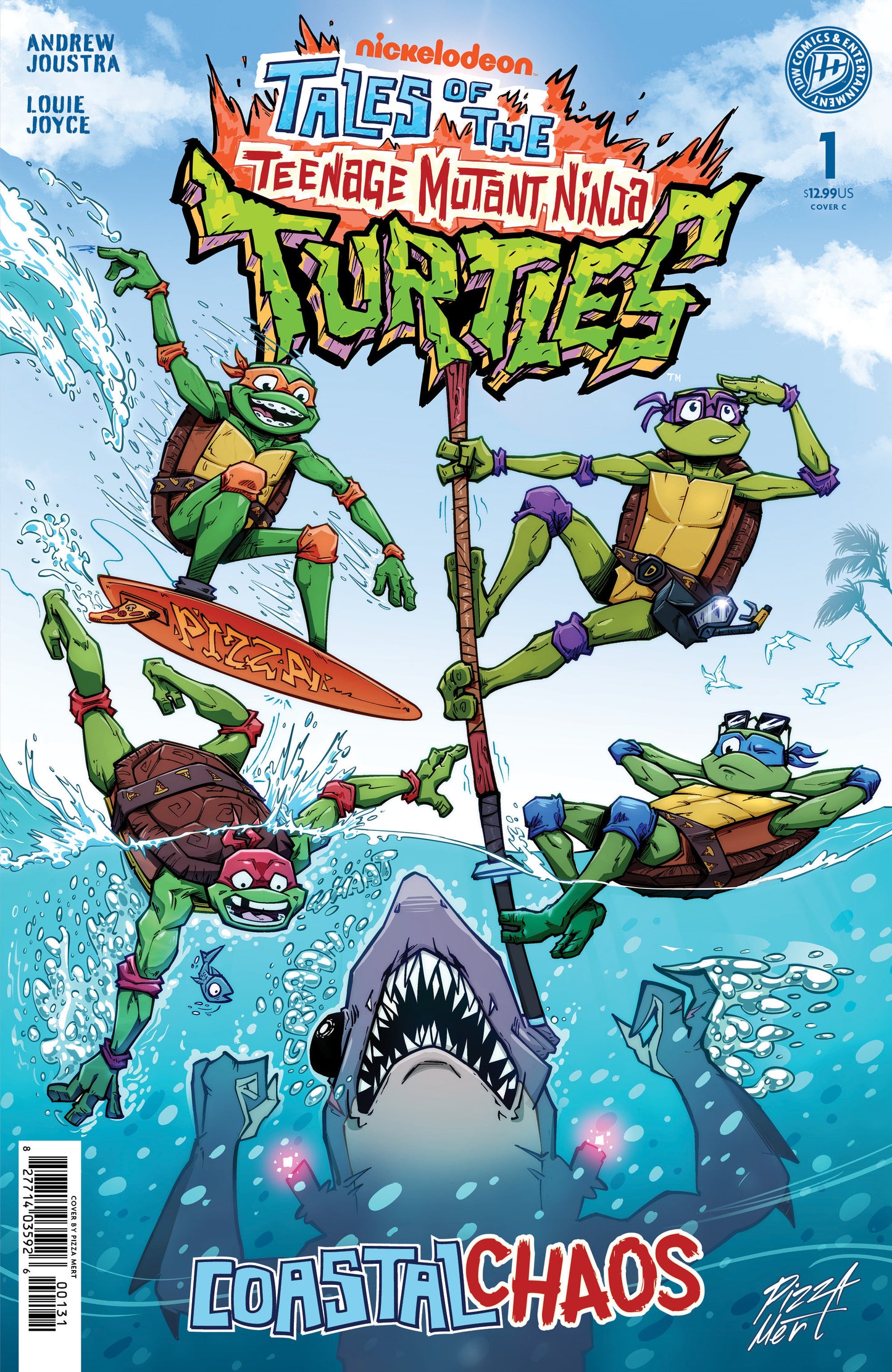 Tales Of The Teenage Mutant Ninja Turtles: Coastal Chaos #1 Variant C Foil (Pizza Mert) (NM)