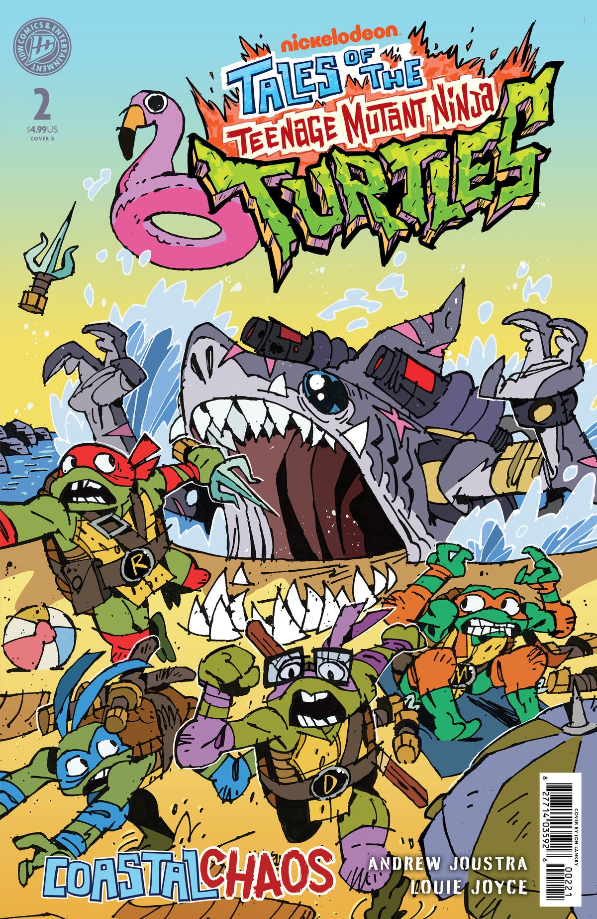 Tales Of The Teenage Mutant Ninja Turtles: Coastal Chaos #2 Variant B (Lankry) (NM)