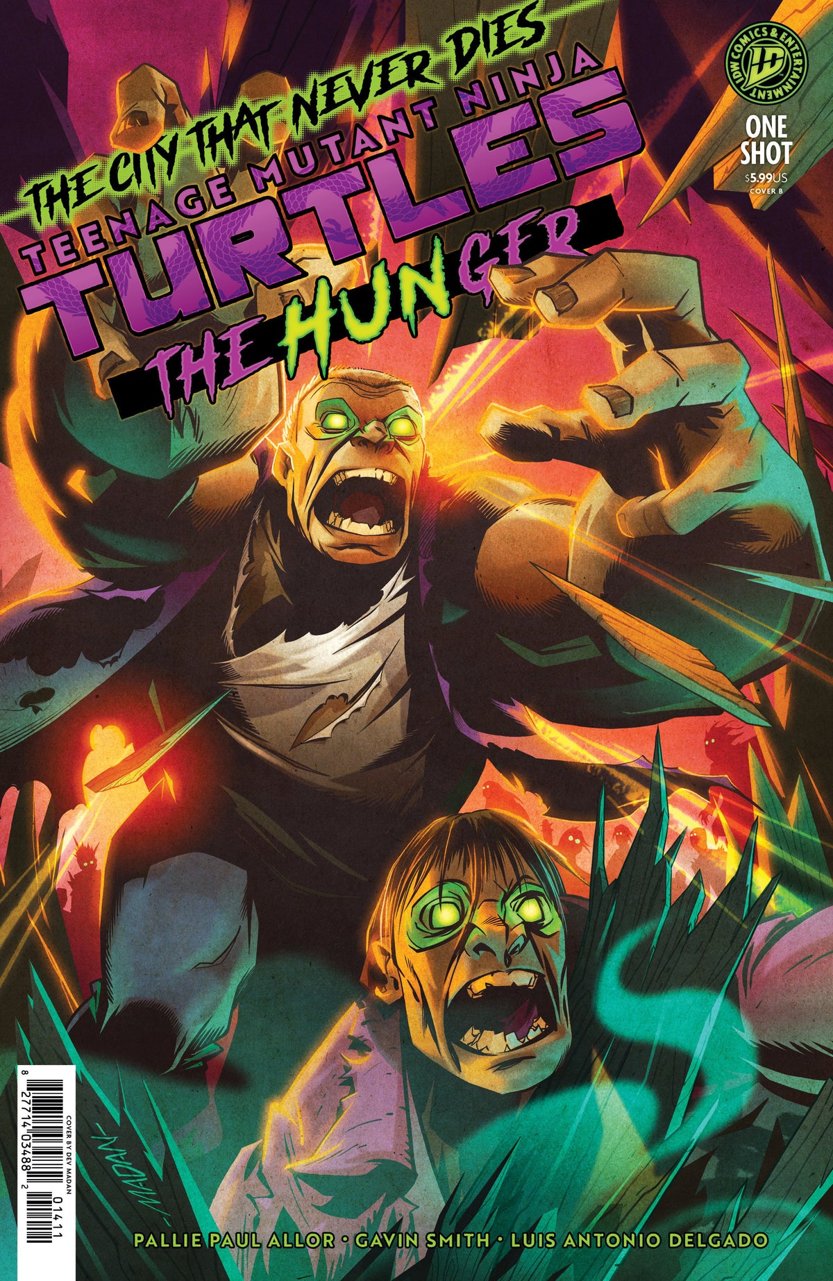 Teenage Mutant Ninja Turtles: The Hunger Variant B (Madan) (NM)