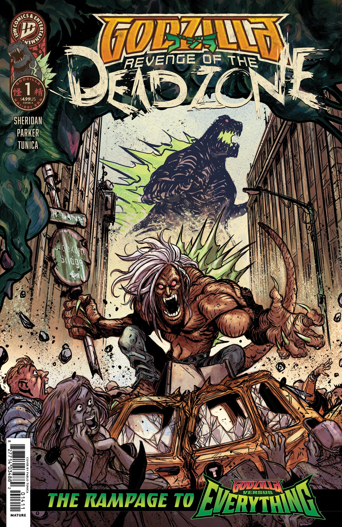 Godzilla: Revenge Of The Deadzone [Kai Sei Era] #1 Cover A (Tunica) (NM)