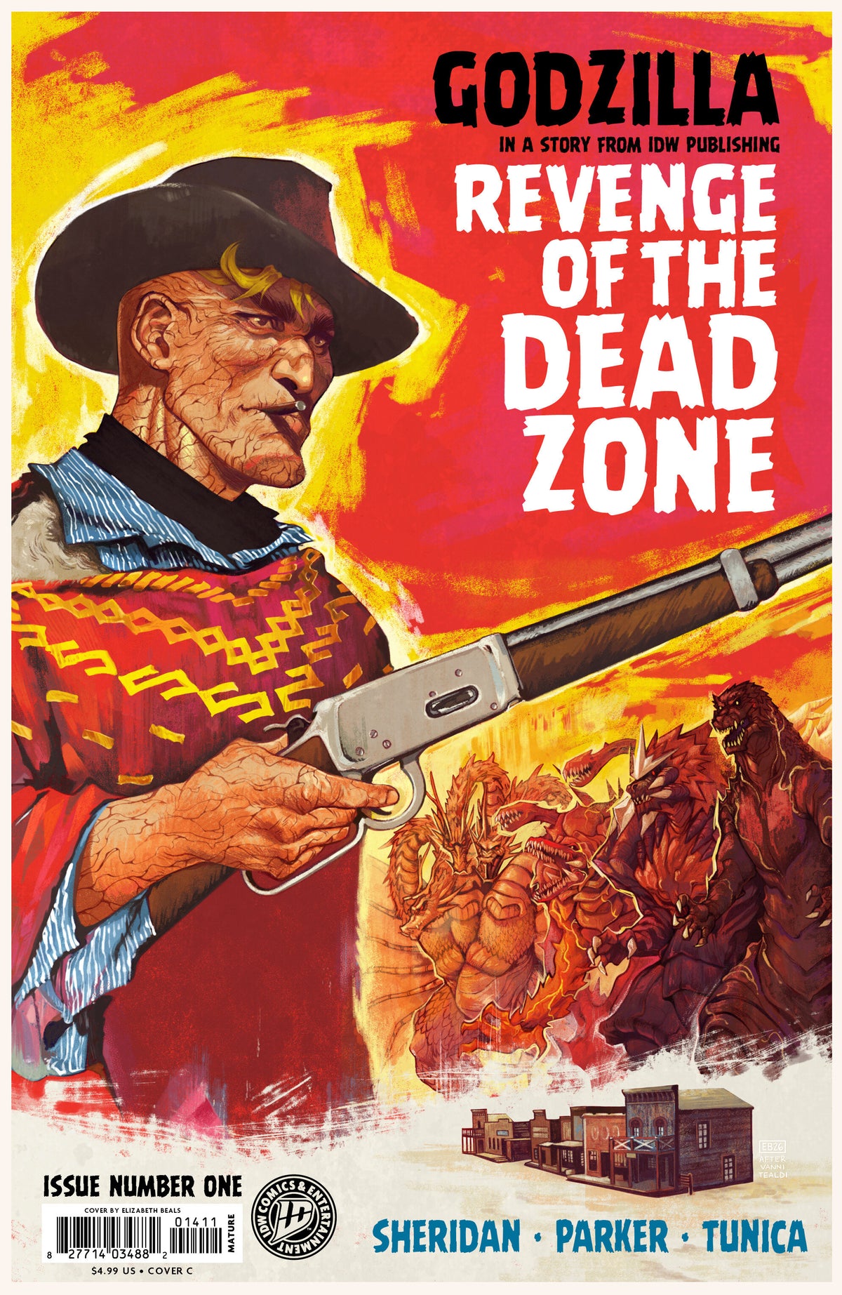 Godzilla: Revenge Of The Deadzone [Kai Sei Era] #1 Variant C (Beals Movie Homage Cover) (NM)