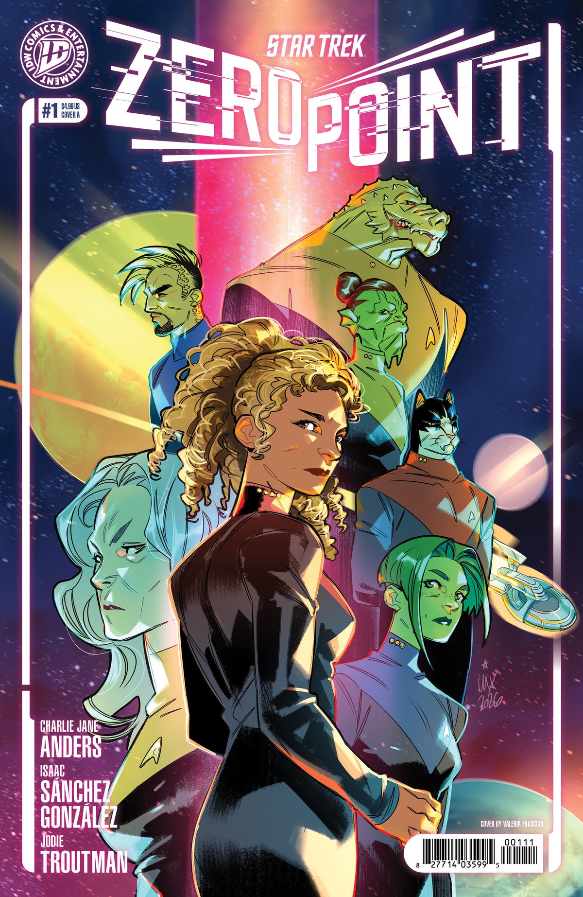 Star Trek: Zero Point #1 Cover A (Favoccia) (NM)