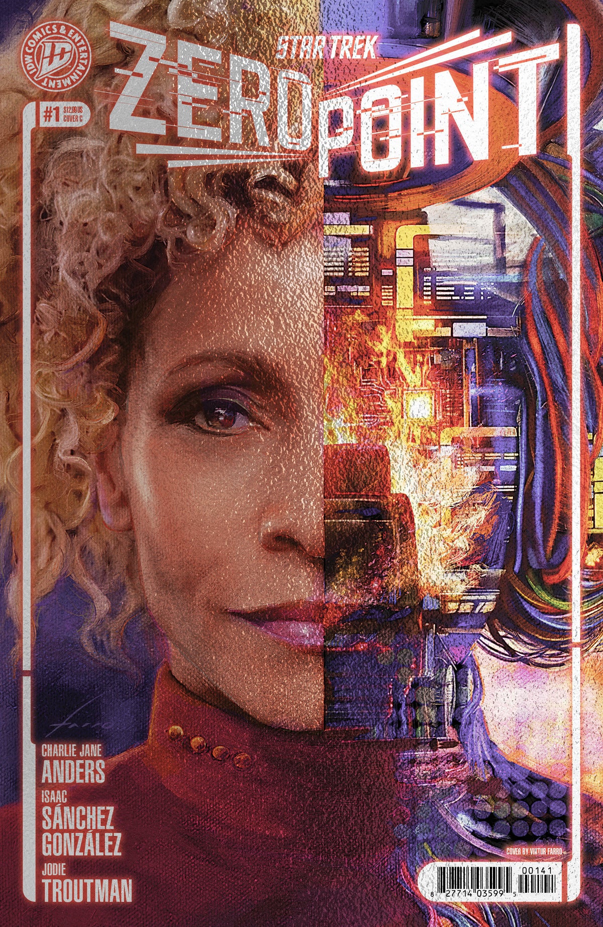 Star Trek: Zero Point #1 Variant C Foil (Farro) (NM)