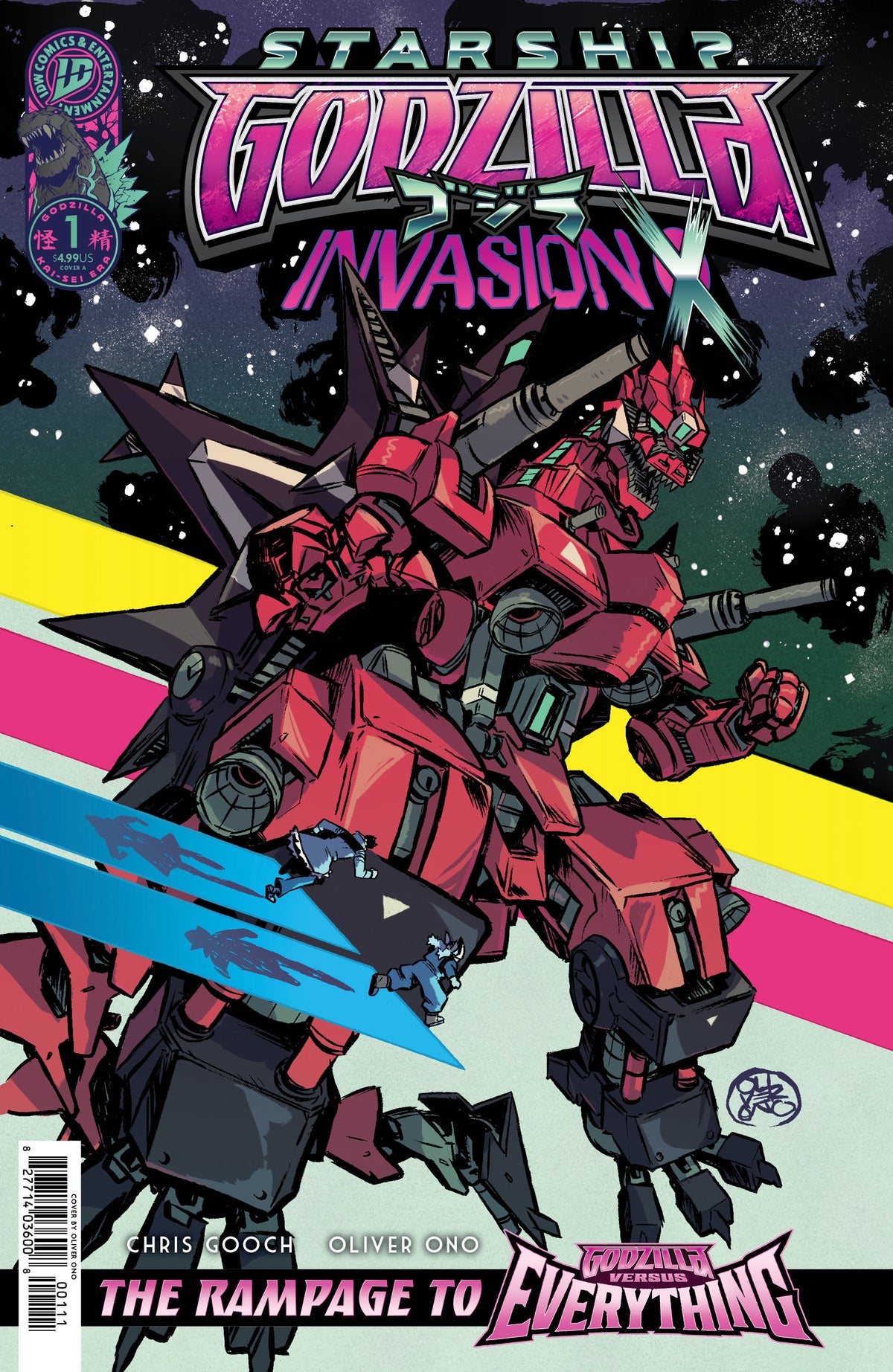 Starship Godzilla: Invasion X [Kai Sei Era] #1 Cover A (Ono) (NM)