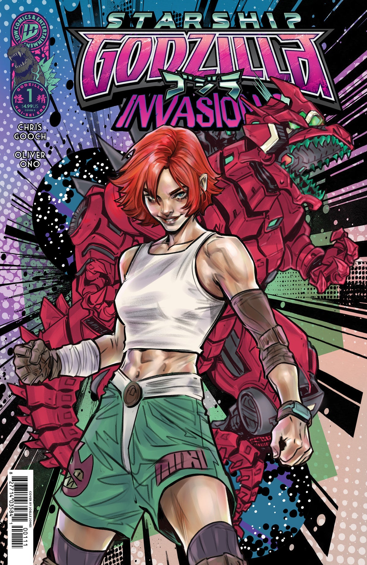Starship Godzilla: Invasion X [Kai Sei Era] #1 Variant B (Jones) (NM)
