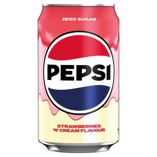 Pepsi Strawberry & Cream 330ml (UK)