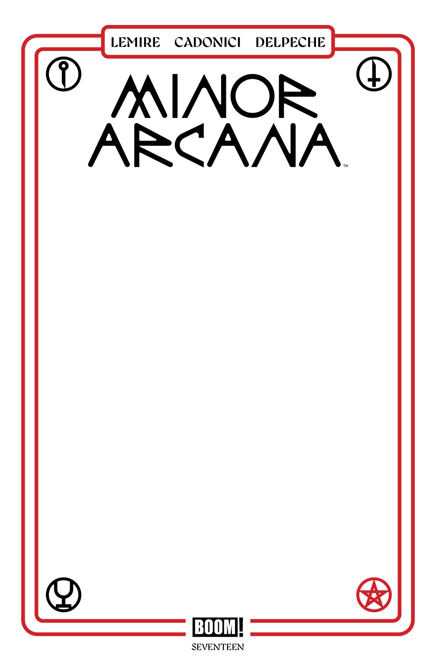 Minor Arcana #17 C Blank Sketch Variant (NM)