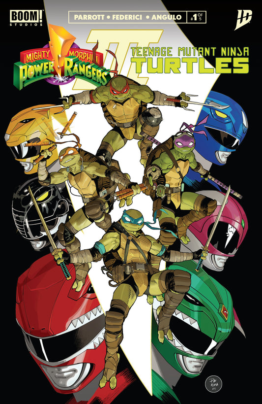 Mighty Morphin Power Rangers/ Teenage Mutant Ninja Turtles III #1 B Variant (Dressed, Mora) (NM)