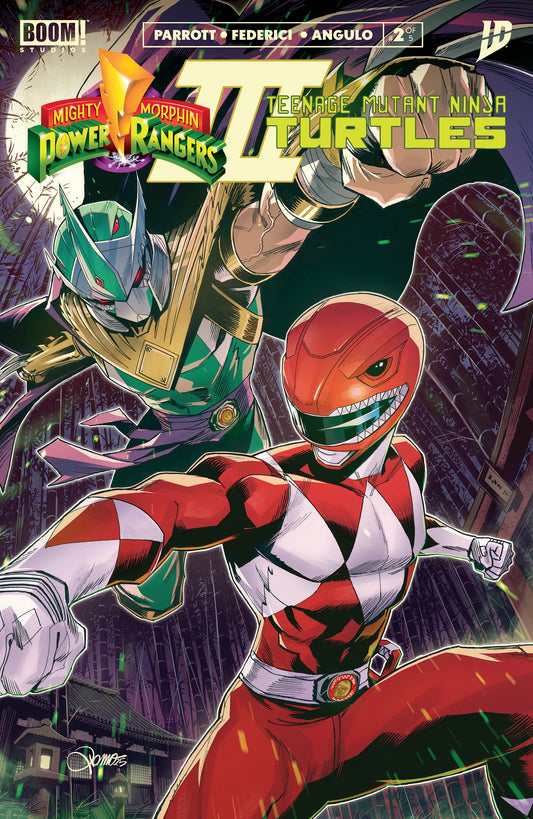 Mighty Morphin Power Rangers/Teenage Mutant Ninja Turtles III #2 A Main (Dressed, Zonno) (NM)