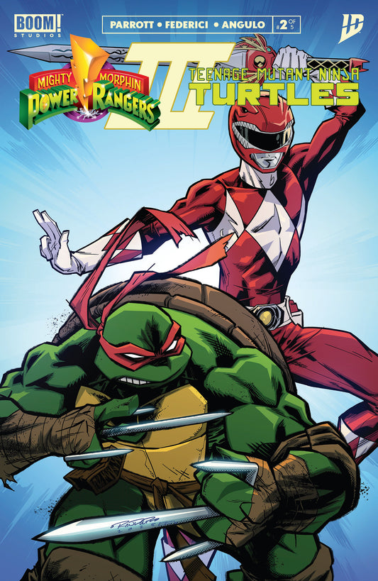 Mighty Morphin Power Rangers/Teenage Mutant Ninja Turtles III #2 B Variant (Dressed, Randolph) (NM)