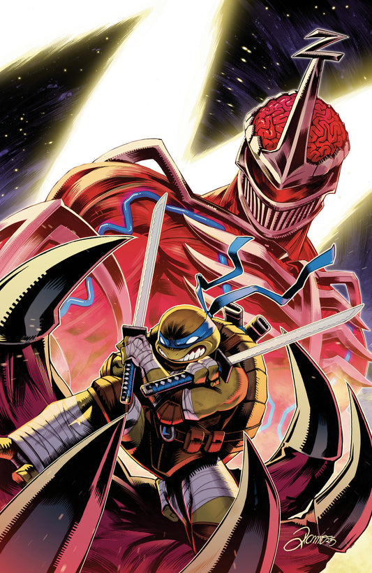 Mighty Morphin Power Rangers/Teenage Mutant Ninja Turtles III #3 D Variant (Full Art, Foil, Zonno) (NM)