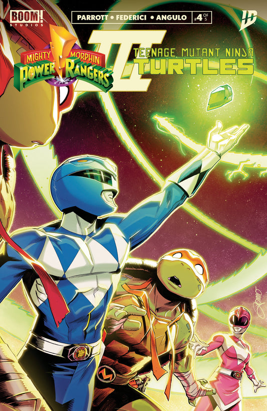 Mighty Morphin Power Rangers/Teenage Mutant Ninja Turtles III #4 A Main (Dressed, Zonno) (NM)