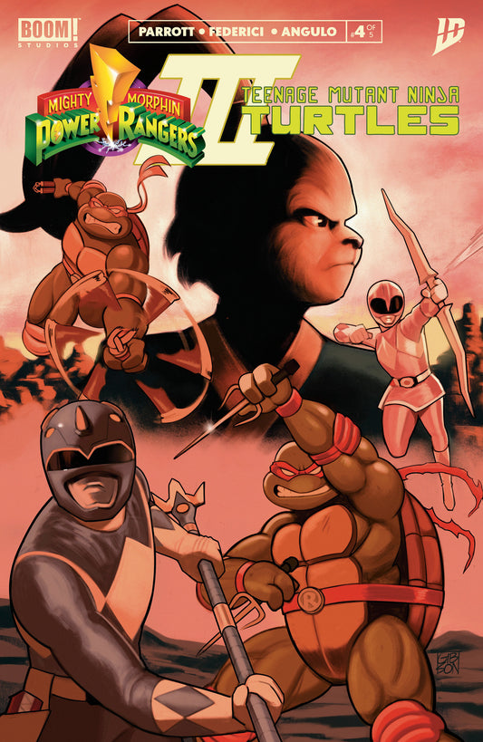 Mighty Morphin Power Rangers/Teenage Mutant Ninja Turtles III #4 J Foc Reveal Variant (Dressed, Gibson) (NM)