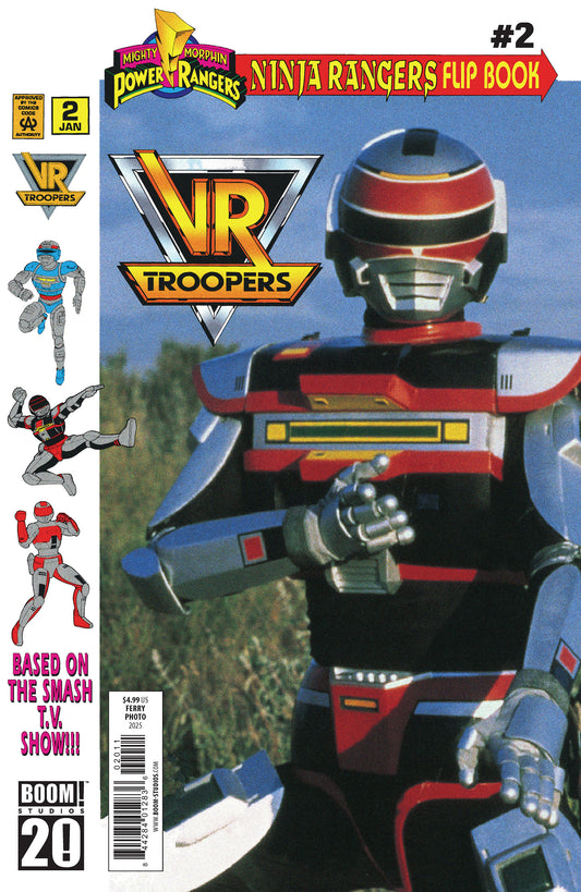 Vr Troopers/Power Rangers Flipbook Facsimile Edition #2 A Main (Dressed, Ferry/Photo) (NM)