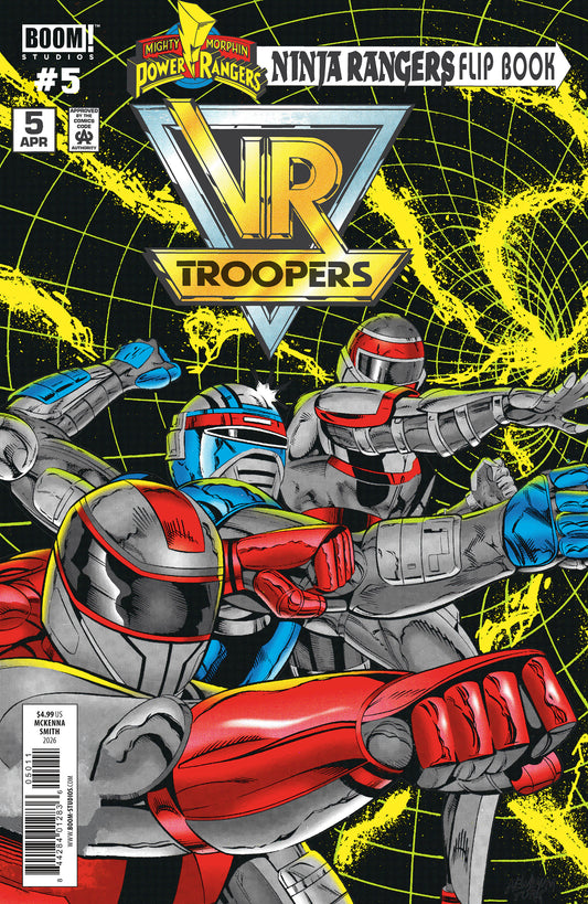 Vr Troopers/Power Rangers Flipbook Facsimile Edition #5 A Main (Dressed, Smith & Mc Kenna) (NM)