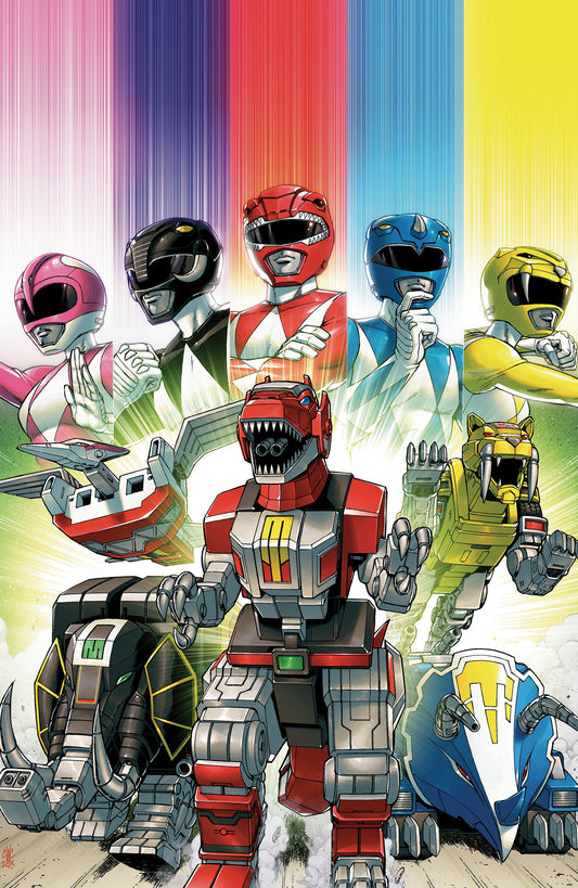 Mighty Morphin Power Rangers: Zord Quest #1 C Variant (Full Art, Foil, Coller) (NM)