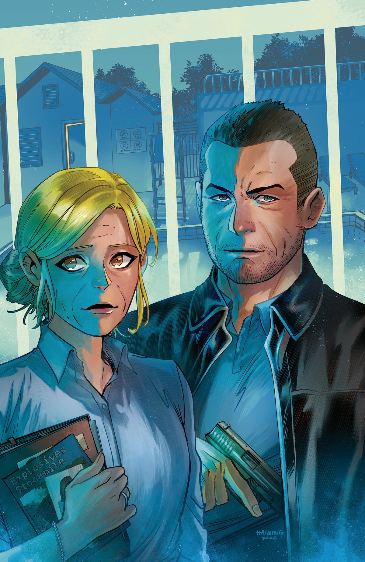 Neighborhood Watch #5 D Unlimited Variant (Full Art, Haining) (NM)