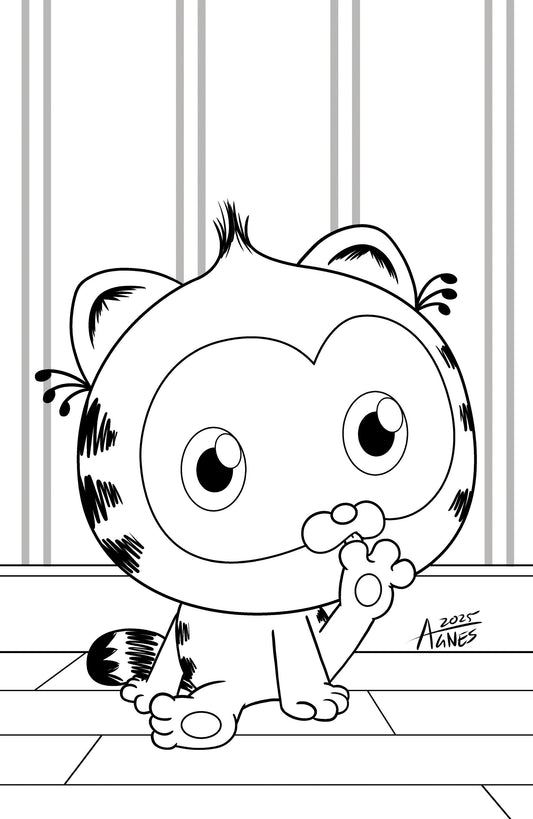 Baby Garfield #1 E 1:10 Variant Edition (Full Art, Garbowska) (NM)