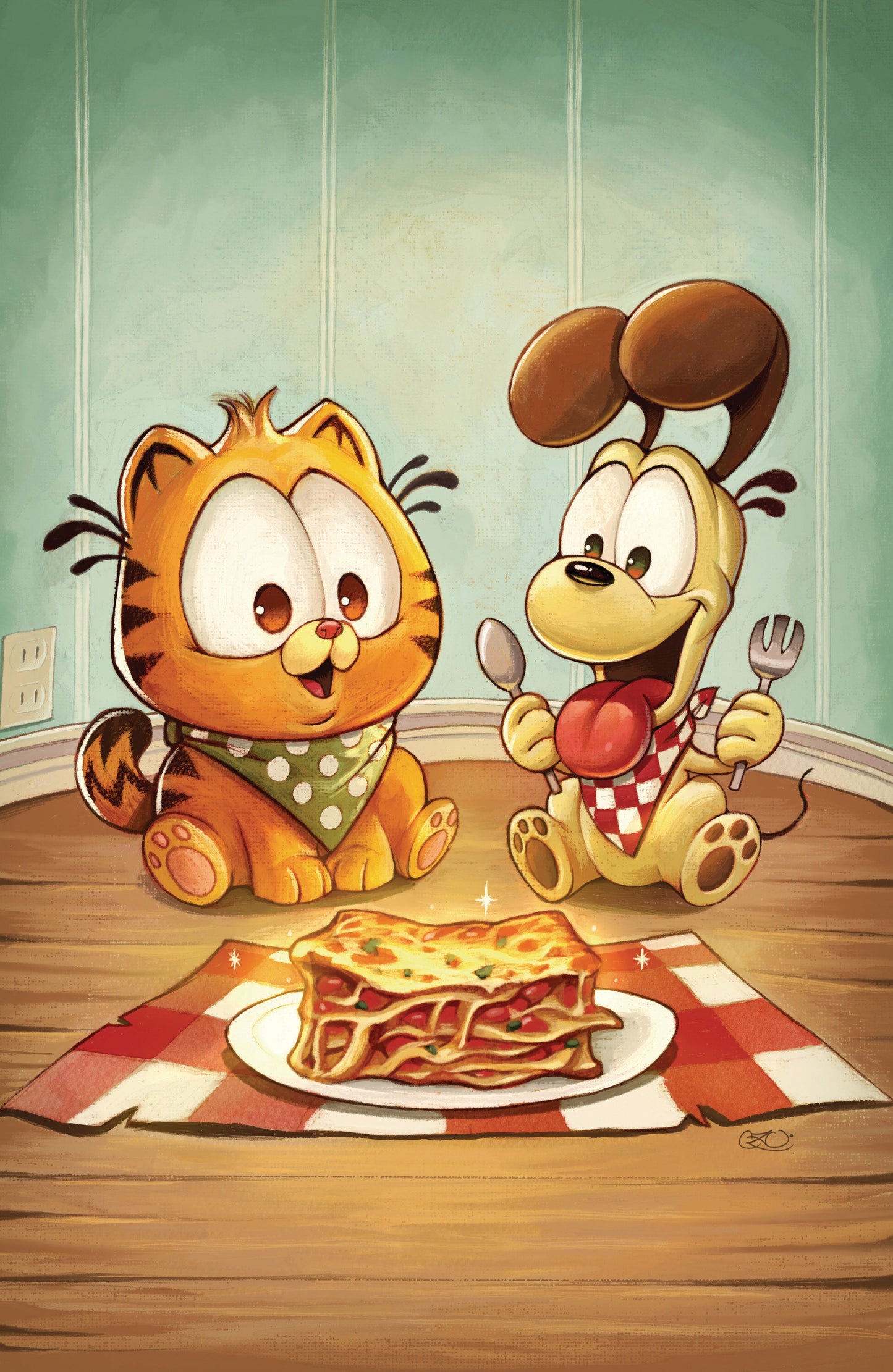 Baby Garfield #2 C 1:5 Variant Edition (Full Art, Zullo Uminga) (NM)