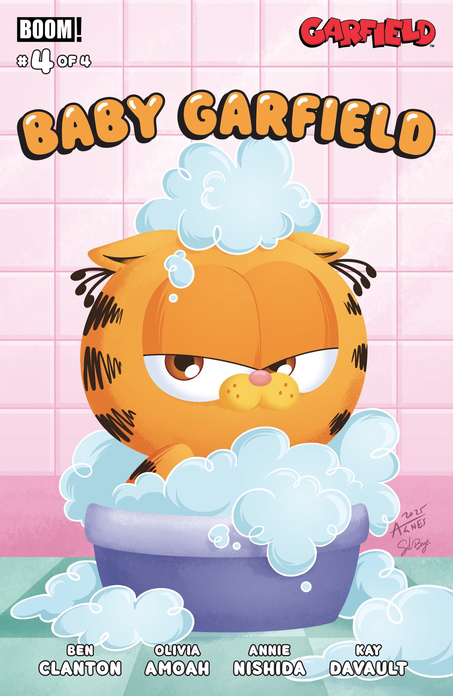Baby Garfield #4 A Main (Dressed, Garbowska) (NM)