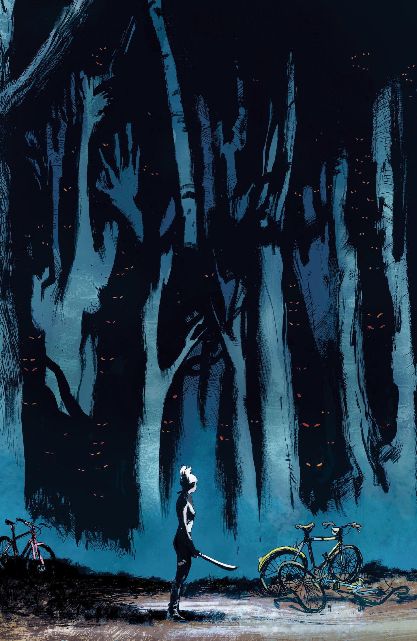 Something Is Killing The Children #1 Zab 10th Print Variant (Full Art, Glow In The Dark, Dell'edera) (NM)