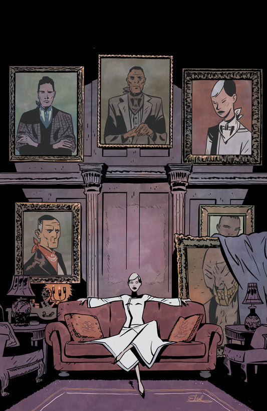 Fall Of The House Of Slaughter #1 C Variant (Full Art, Charretier) (NM)