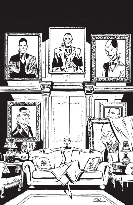 Fall Of The House Of Slaughter #1 D 1:10 Variant Edition (Full Art, Charretier) (NM)