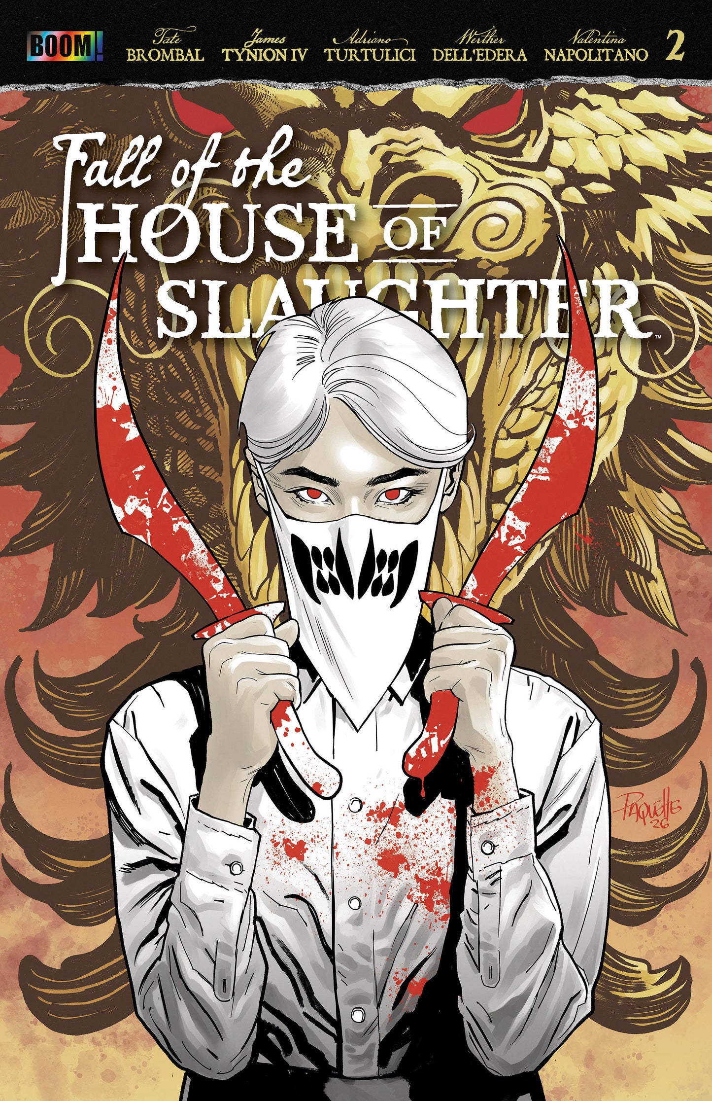 Fall Of The House Of Slaughter #2 G Foc Reveal Variant (Dressed, Paquette) (NM)