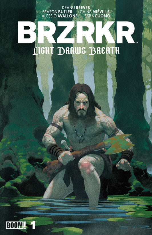 BRZRKR: Light Draws Breath #1 C Variant (Dressed, Foil, Ribic) (NM)