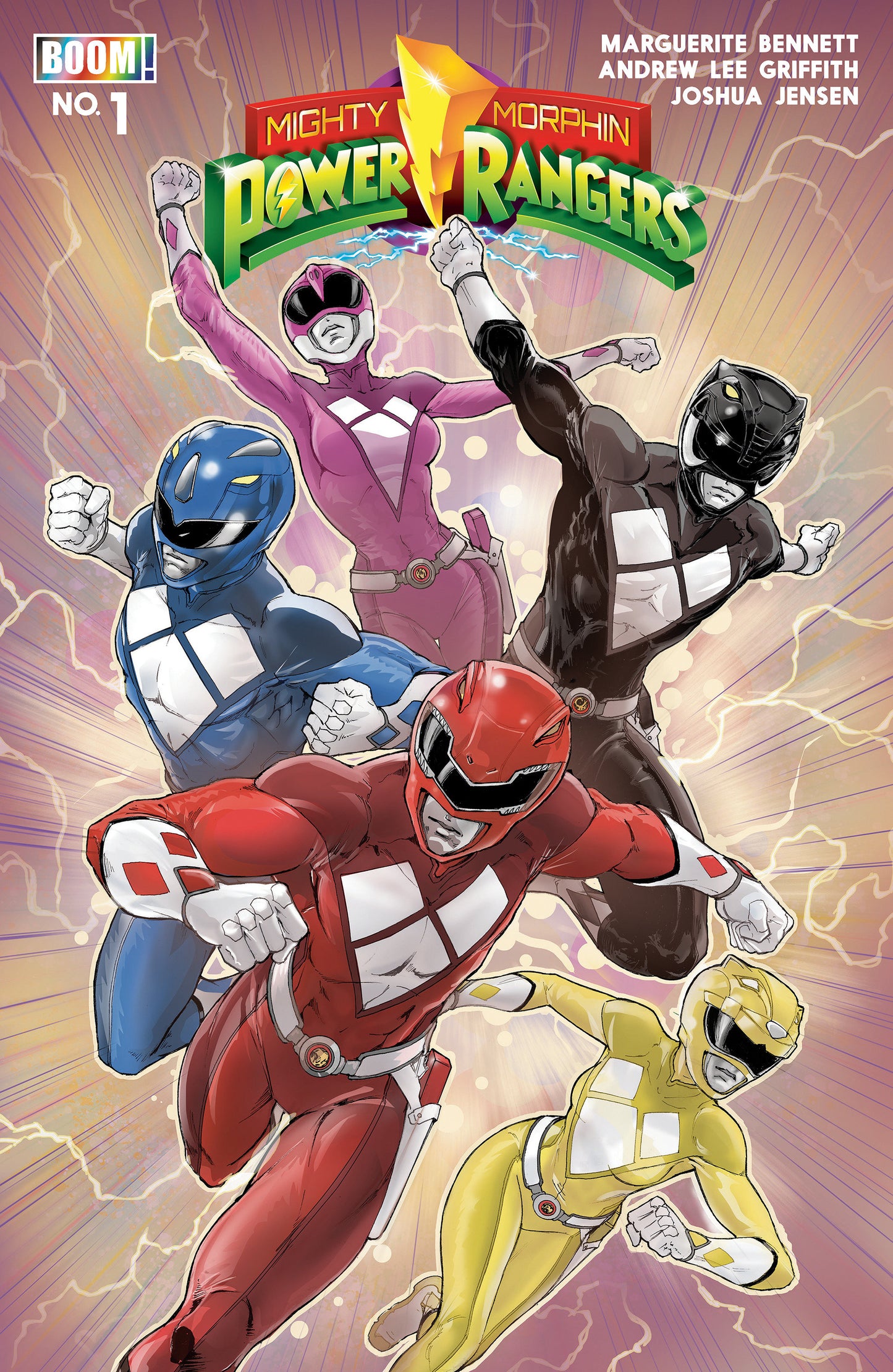Mighty Morphin Power Rangers (2026) #1 B Variant (Dressed, Griffith) (NM)