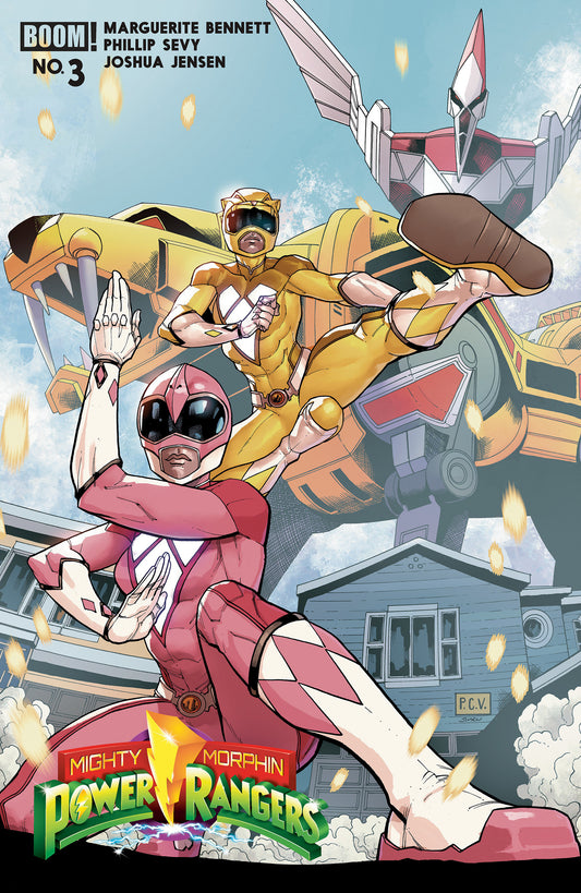 Mighty Morphin Power Rangers (2026) #3 B Variant (Dressed, Sevy) (NM)
